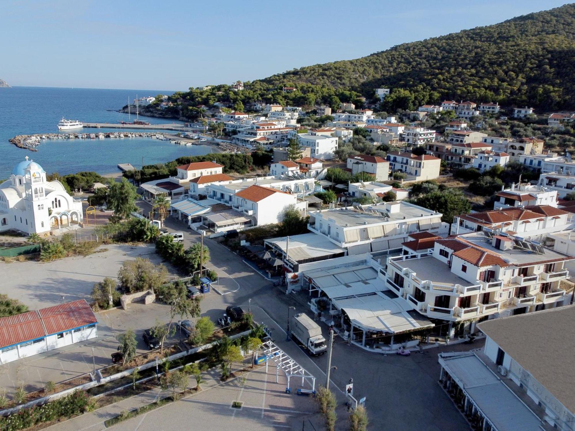 Agistri Hotel Скала Экстерьер фото